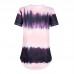 women's loose print short sleeve T-shirt top