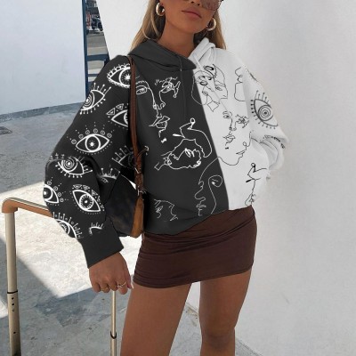New style printed graffiti flower shirt for women HF0116-02-01 New style printed graffiti flower shirt for women HF0116-02-01