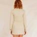 trade women's shirt pencil skirt tooling front zipper slim girl one-step skirt