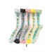 Boutique Floral Jacquard Sheer Mesh socks Mid Calf Socks Boutique Floral Jacquard Sheer Mesh socks Mid Calf Socks