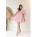 bubble gum mini dress