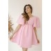 bubble gum mini dress