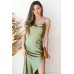 honeymoon with me cowel neck dress