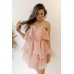 roselyn tiered mini dress
